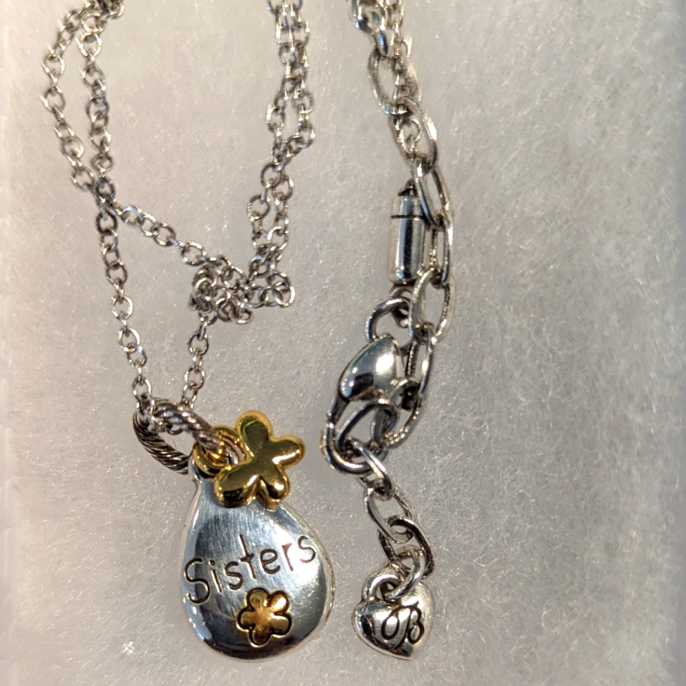 Brighton Sisters Necklace and extra Charm